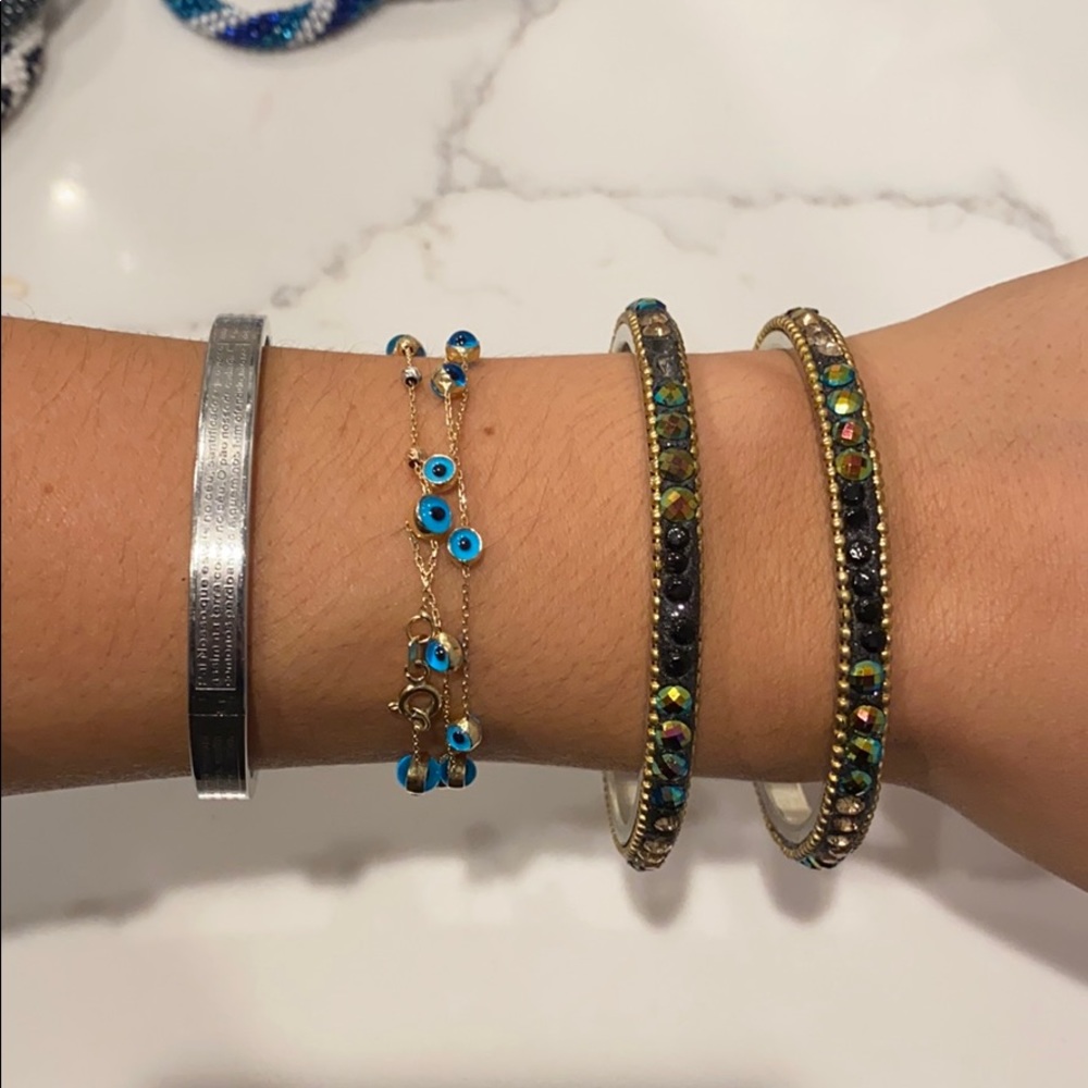 Two Bangle Bracelets - image 2